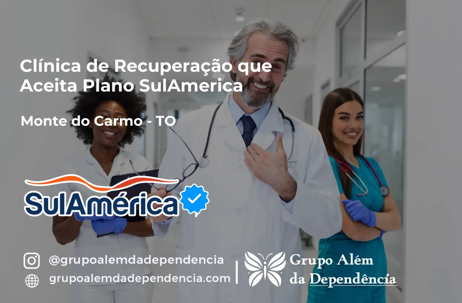 Clínica de Recuperação que Aceita SulAmérica em Monte do Carmo -TO