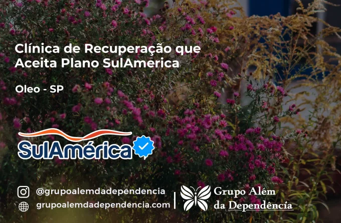 Clínica de Recuperação que Aceita SulAmérica em Óleo -SP