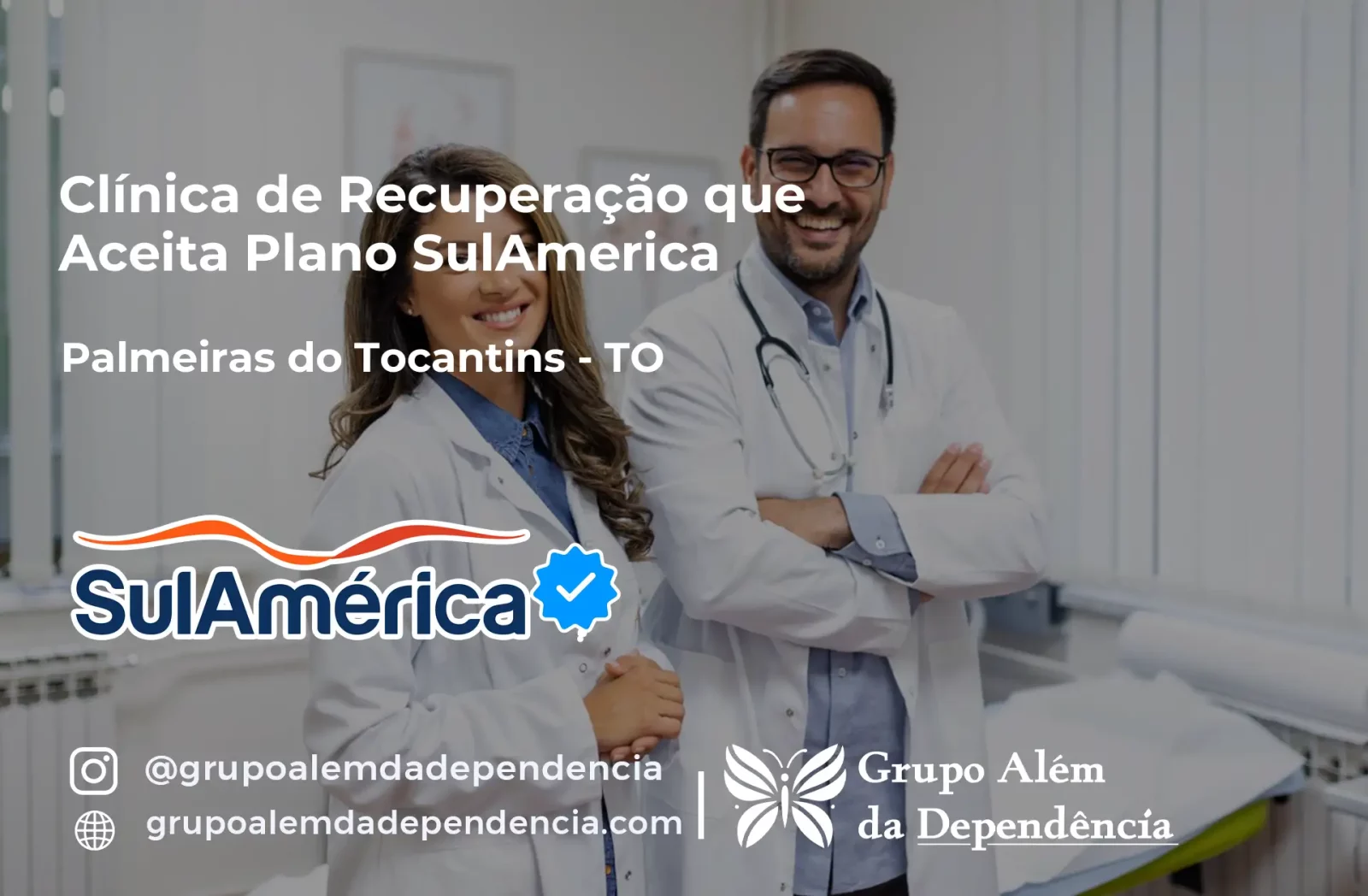 Clínica de Recuperação que Aceita SulAmérica em Palmeiras do Tocantins -TO