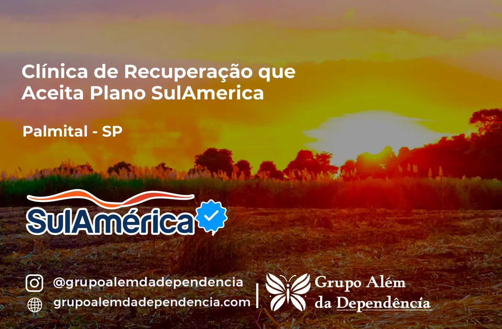 Clínica de Recuperação que Aceita SulAmérica em Palmital -SP