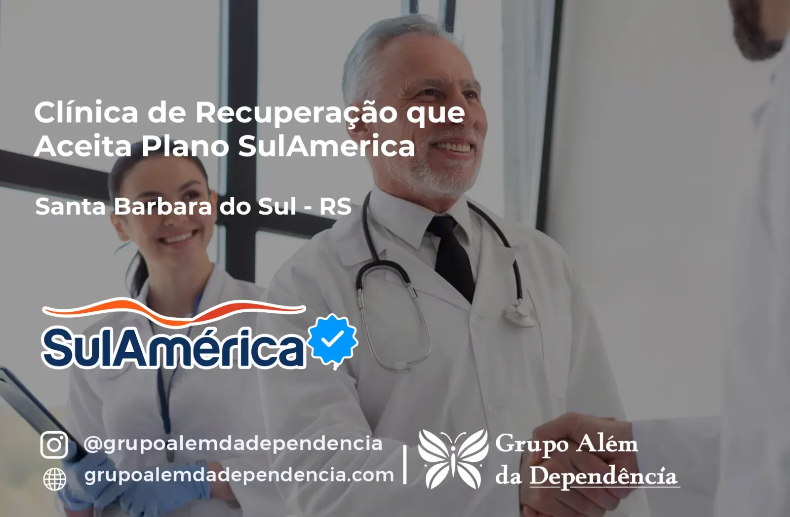 Clínica de Recuperação que Aceita SulAmérica em Santa Bárbara do Sul -RS