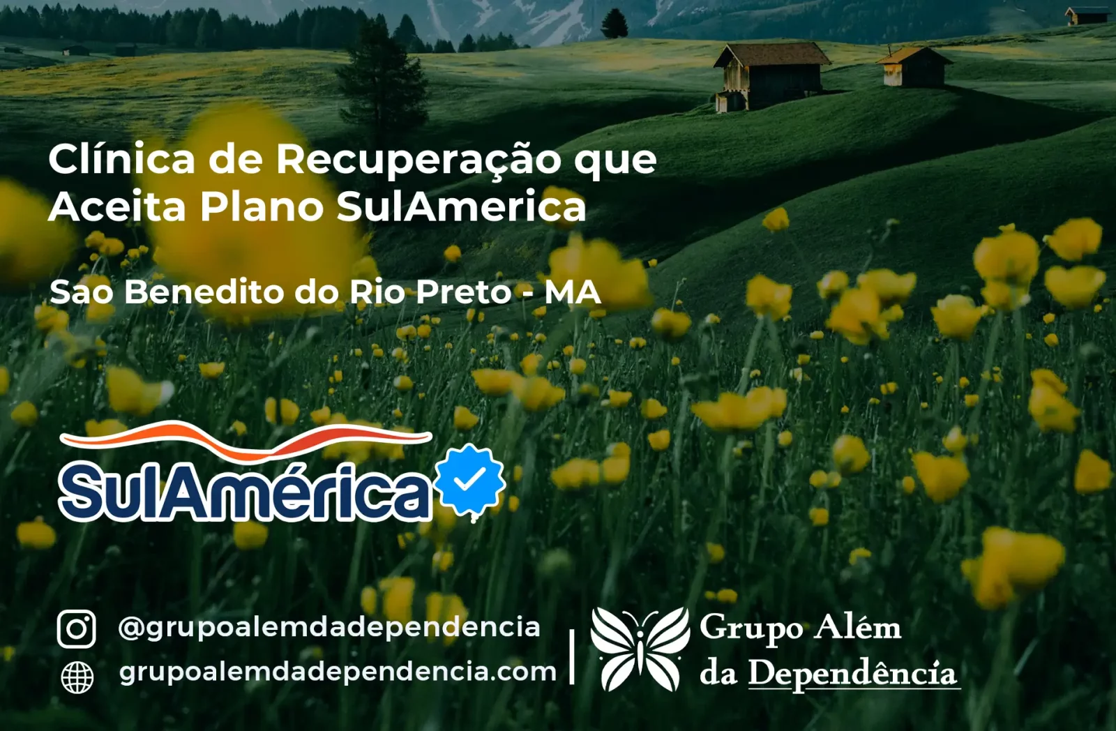 Clínica de Recuperação que Aceita SulAmérica em São Benedito do Rio Preto -MA