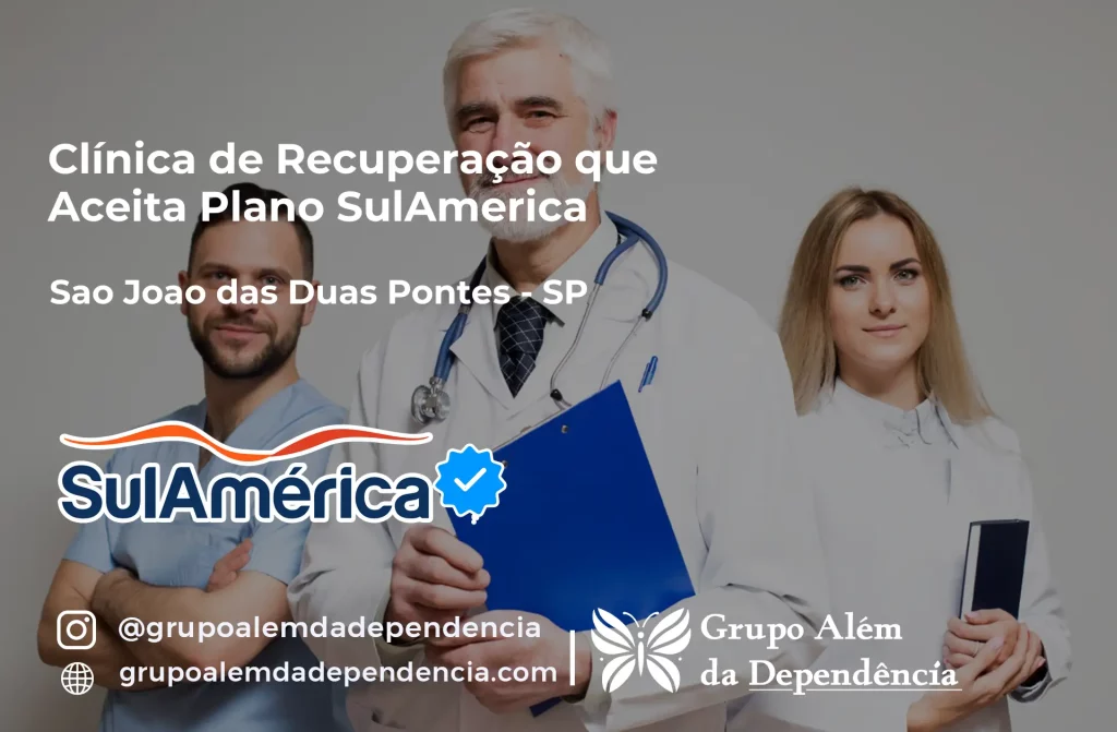 Clínica de Recuperação que Aceita SulAmérica em São João das Duas Pontes -SP 1 Clínica de Recuperação que Aceita SulAmérica em São João das Duas Pontes -SP