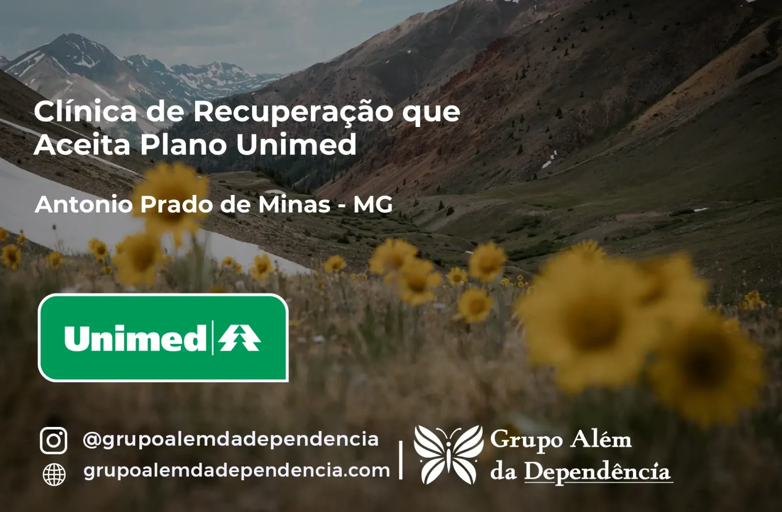 Clínica de Recuperação que Aceita Unimed em Antônio Prado de Minas - MG