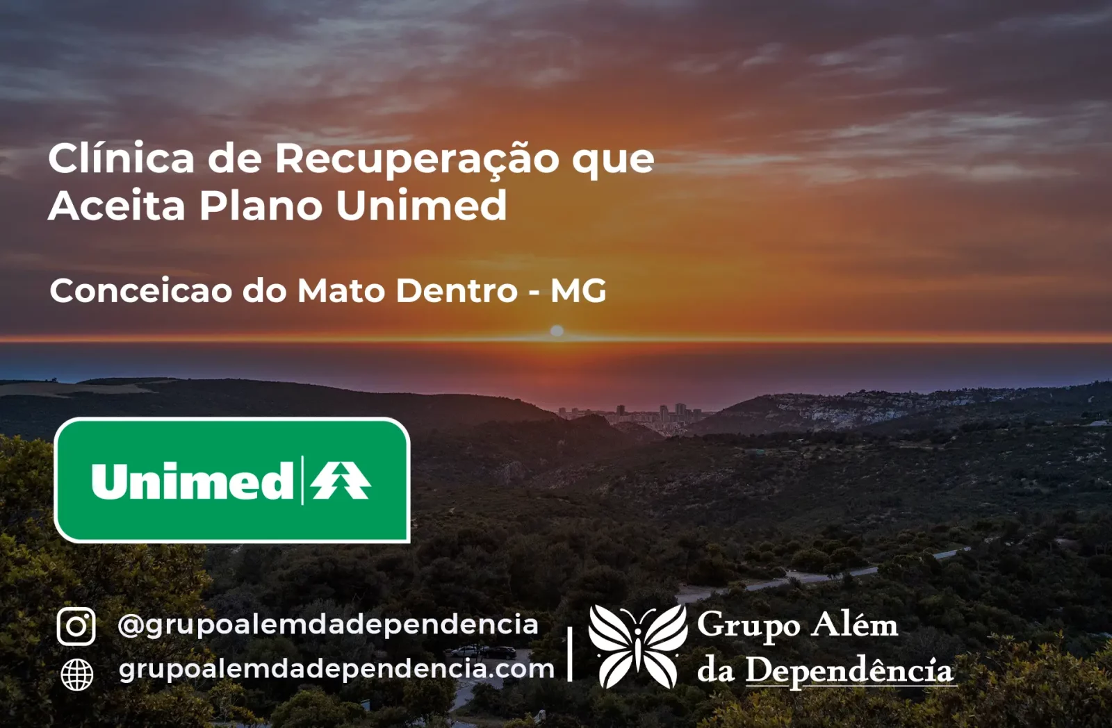 Clínica de Recuperação que Aceita Unimed em Conceição do Mato Dentro - MG