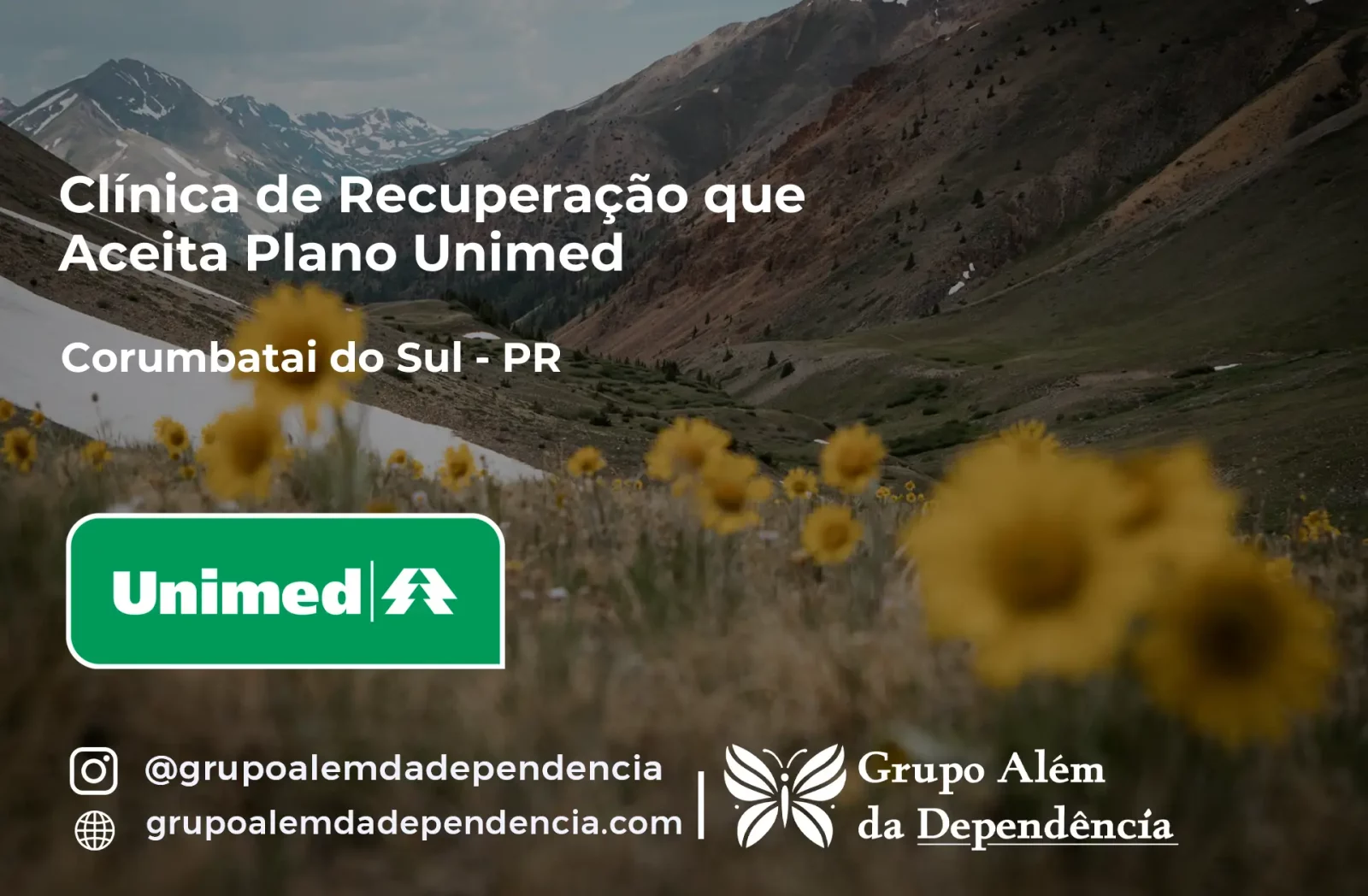 Clínica de Recuperação que Aceita Unimed em Corumbataí do Sul - PR