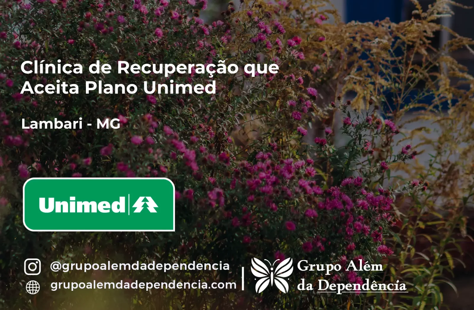 Clínica de Recuperação que Aceita Unimed em Lambari - MG
