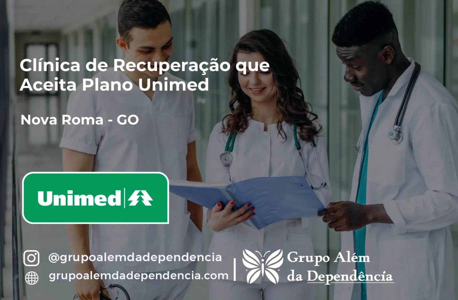 Clínica de Recuperação que Aceita Unimed em Nova Roma - GO