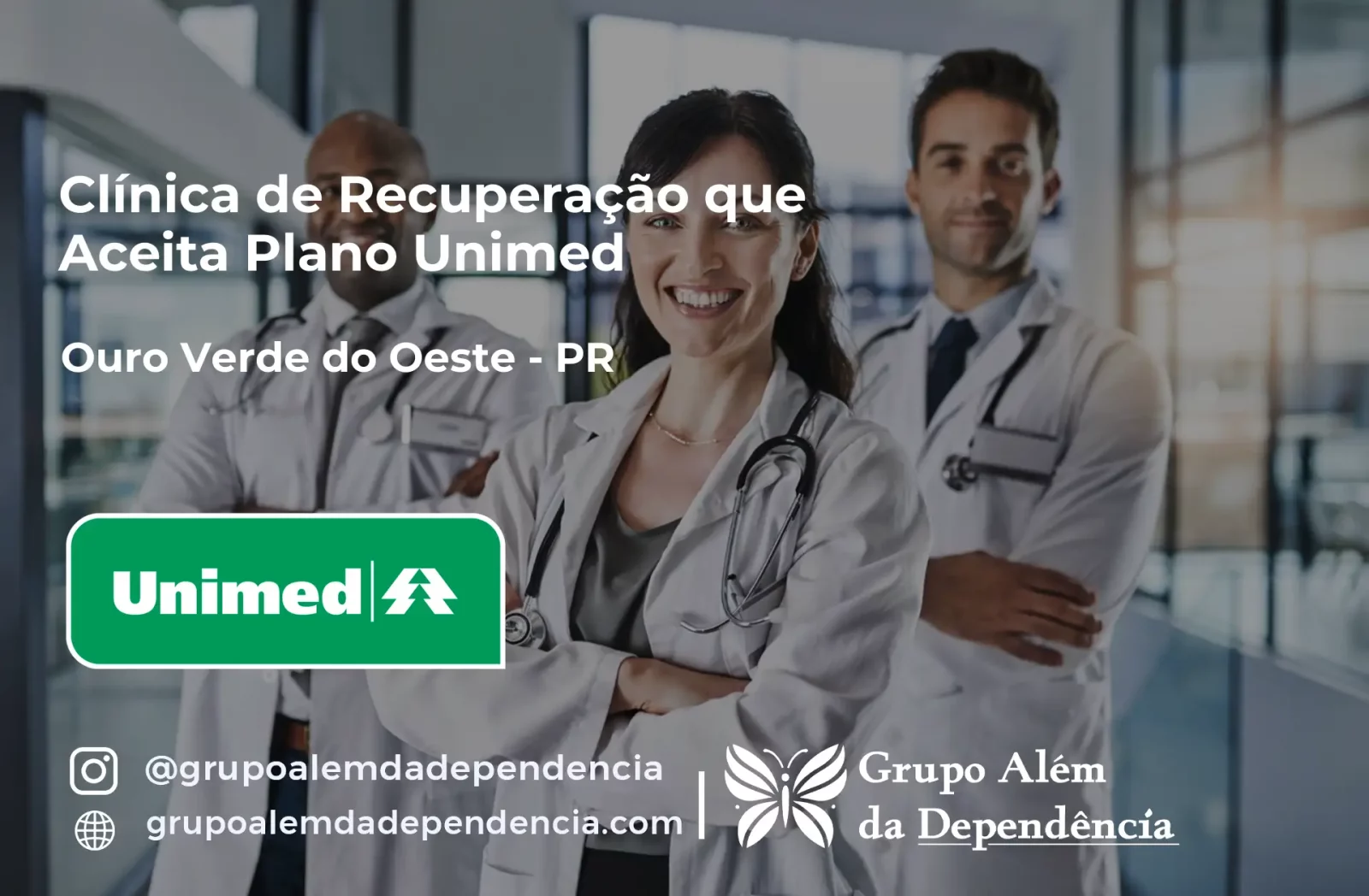 Clínica de Recuperação que Aceita Unimed em Ouro Verde do Oeste - PR