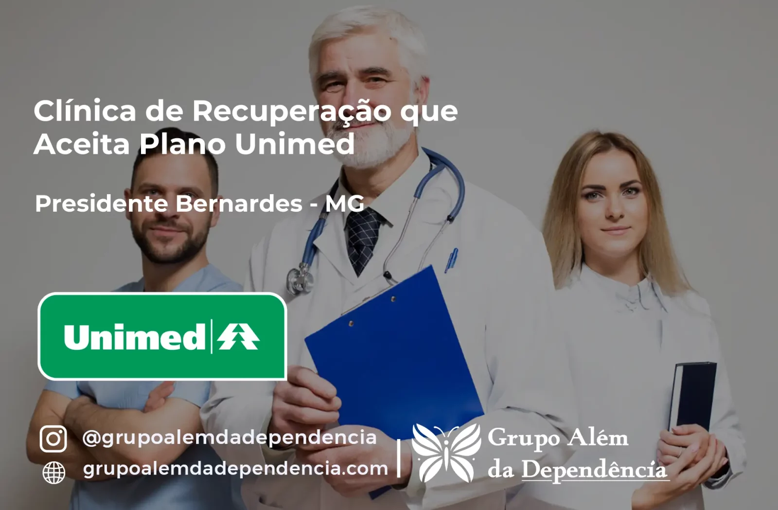 Clínica de Recuperação que Aceita Unimed em Presidente Bernardes - MG