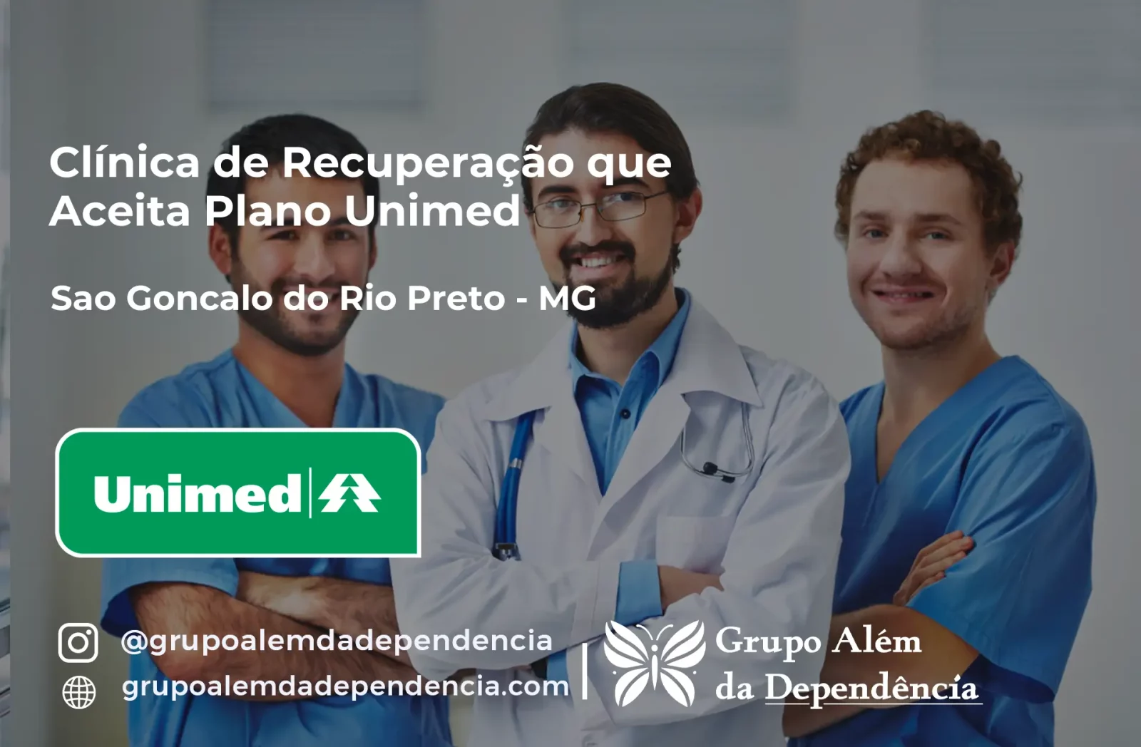 Clínica de Recuperação que Aceita Unimed em São Gonçalo do Rio Preto - MG