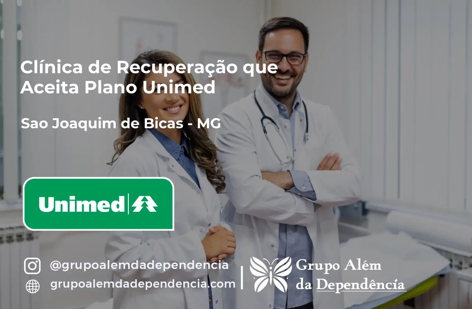 Clínica de Recuperação que Aceita Unimed em São Joaquim de Bicas - MG