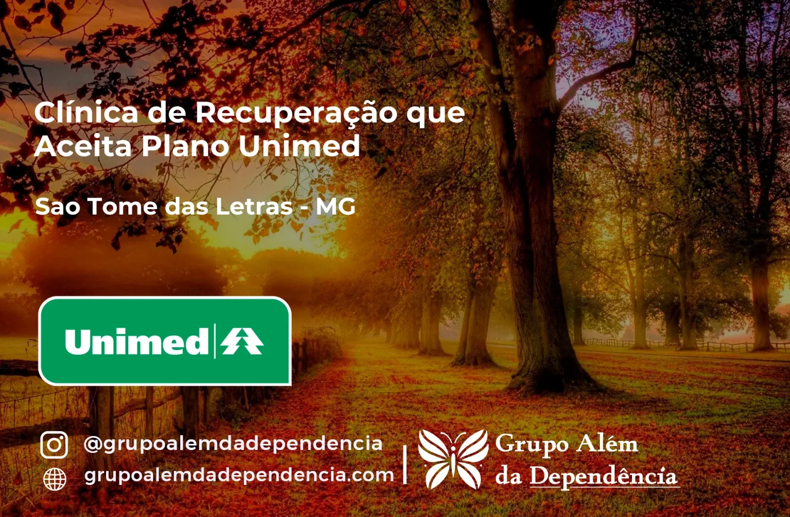 Clínica de Recuperação que Aceita Unimed em São Tomé das Letras - MG