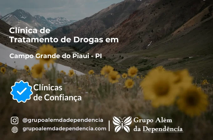 Tratamento de Drogas em Campo Grande do Piauí - PI | Clínica de Recuperação