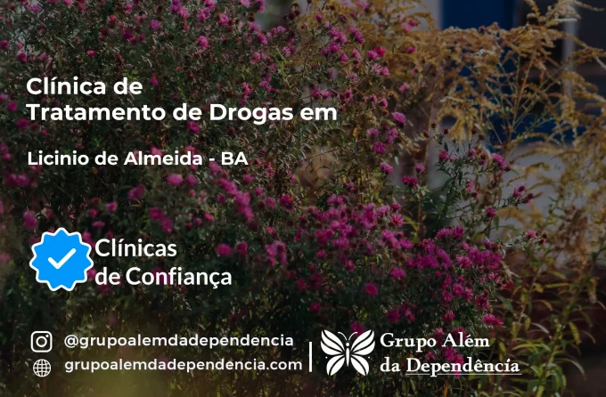 Tratamento de Drogas em Licínio de Almeida - BA | Clínica de Recuperação