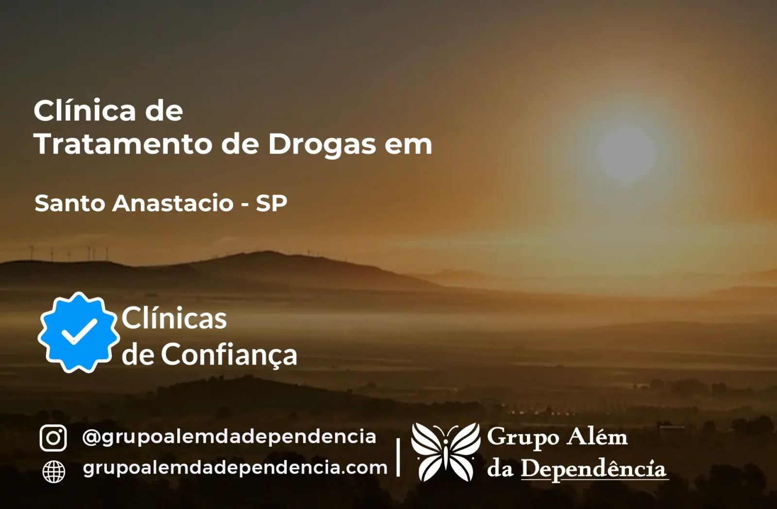 Tratamento de Drogas em Santo Anastácio - SP | Clínica de Recuperação
