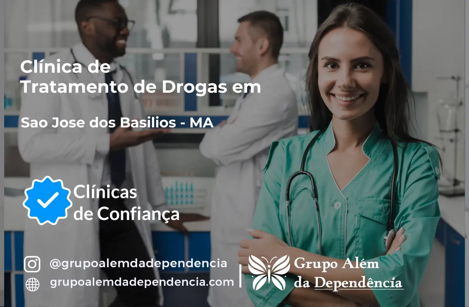 Tratamento de Drogas em São José dos Basílios - MA | Clínica de Recuperação