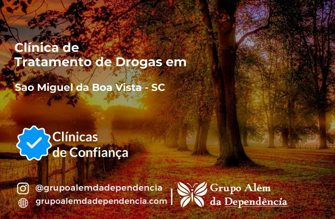 Tratamento de Drogas em São Miguel da Boa Vista - SC | Clínica de Recuperação