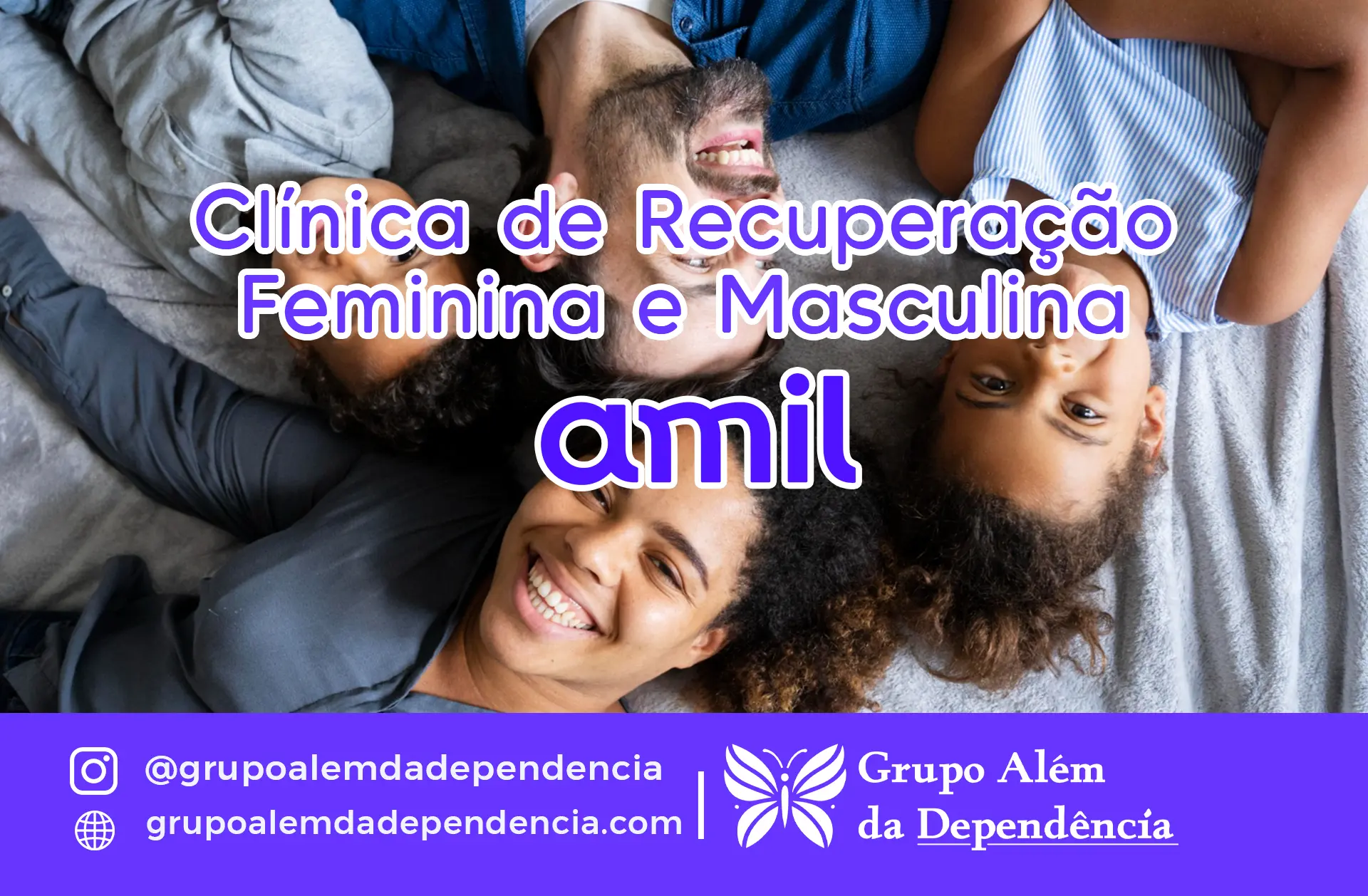 Clínica de Recuperação Masuclina e Feminina com plano Amil