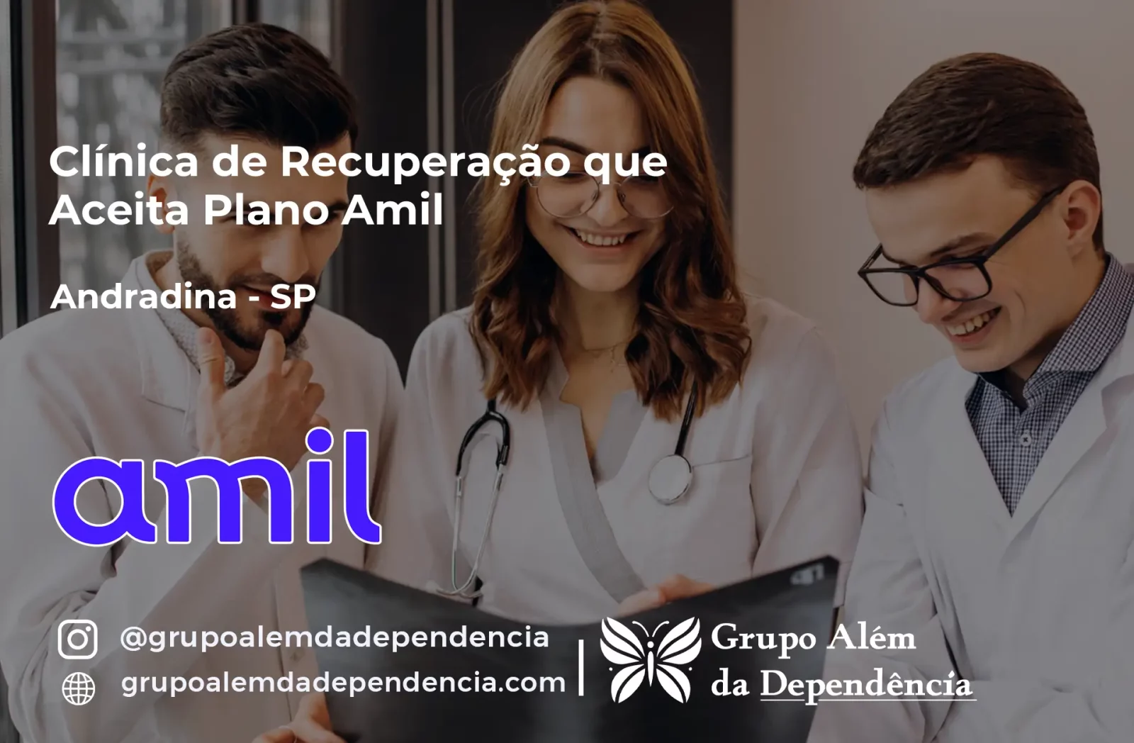 Clínica de Recuperação que Aceita Amil em Andradina - SP