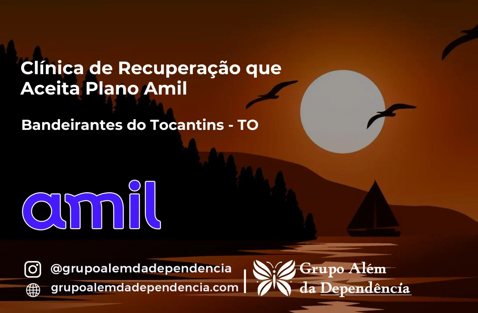 Clínica de Recuperação que Aceita Amil em Bandeirantes do Tocantins - TO