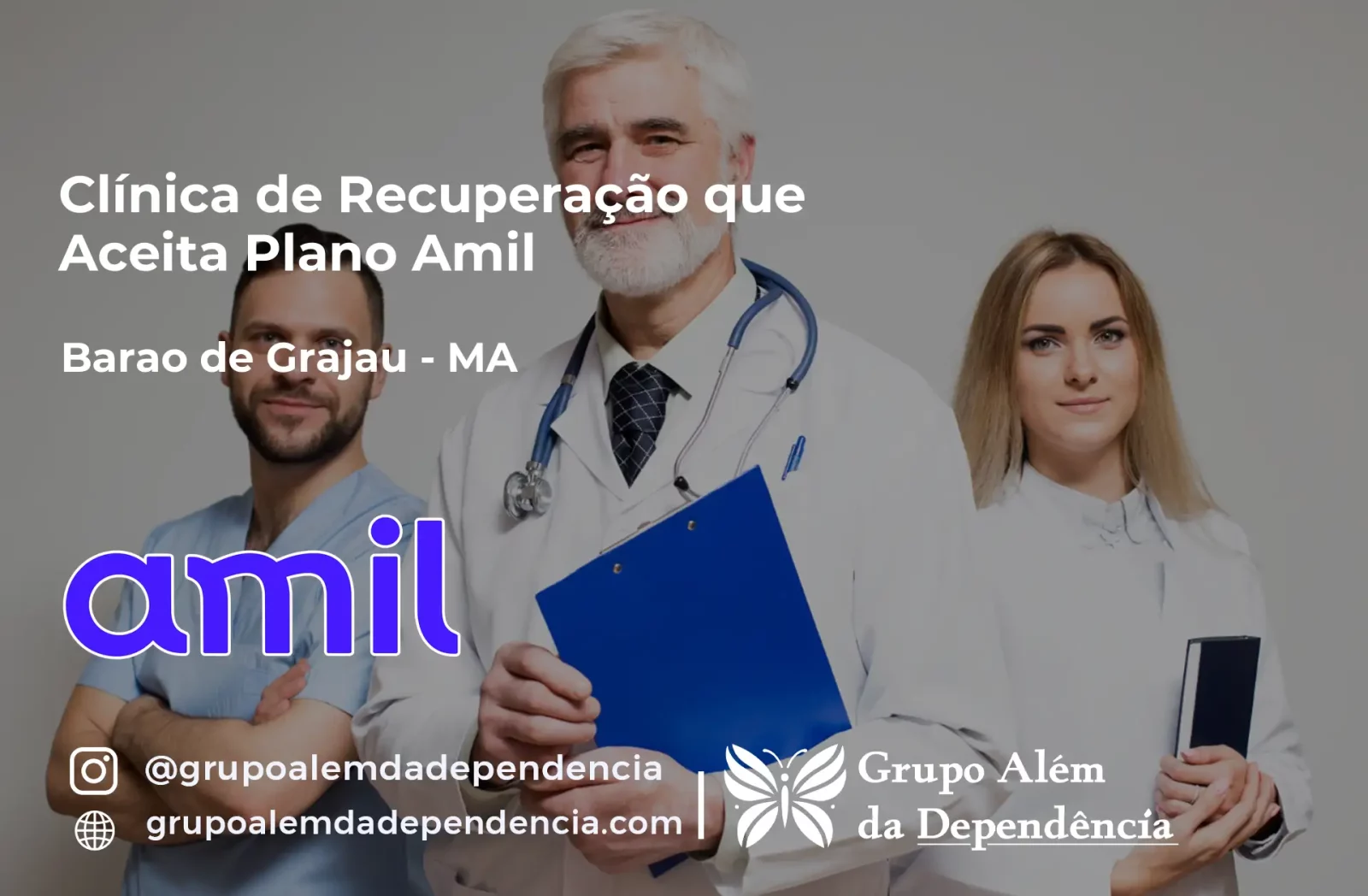 Clínica de Recuperação que Aceita Amil em Barão de Grajaú - MA