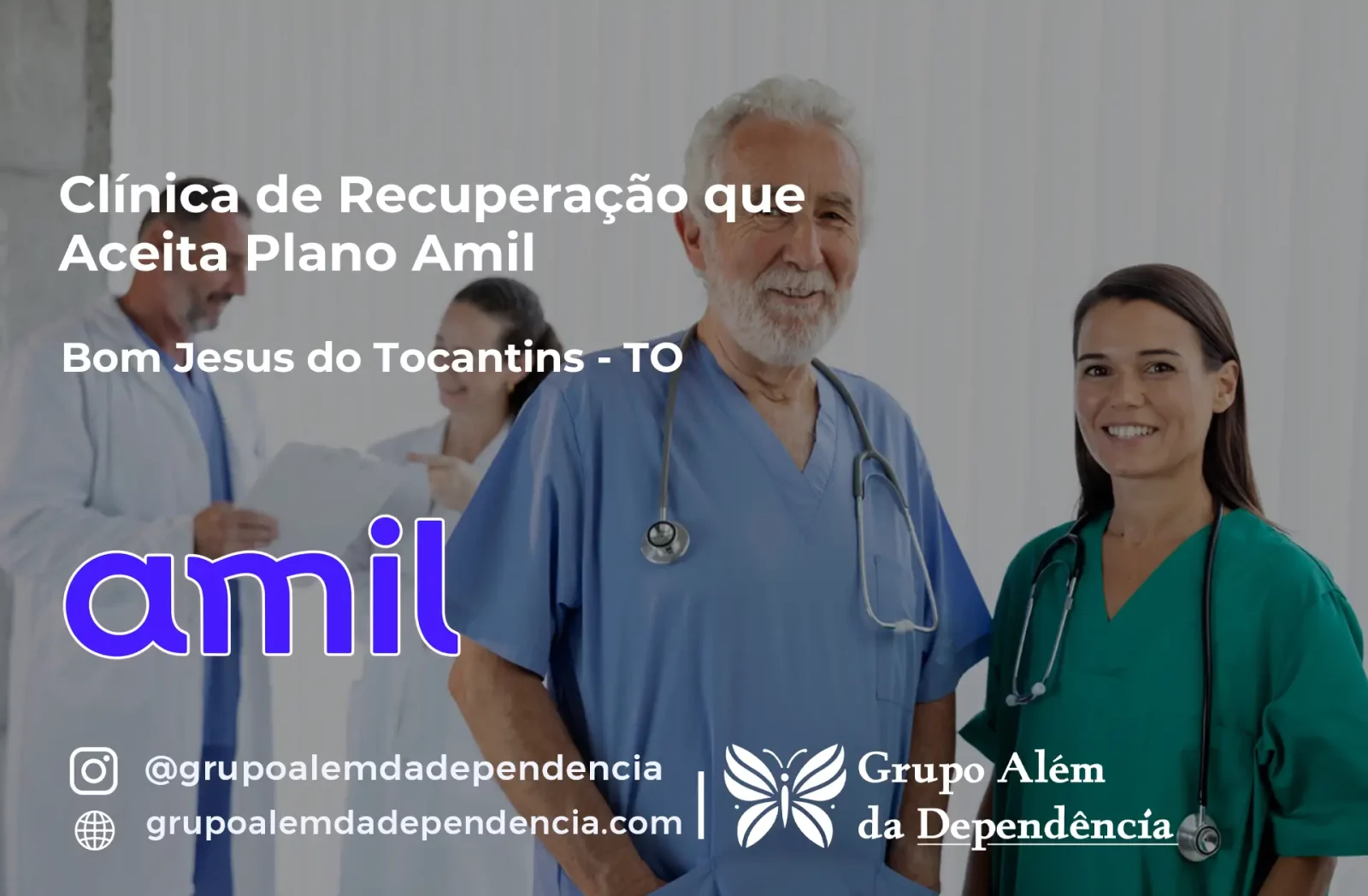 Clínica de Recuperação que Aceita Amil em Bom Jesus do Tocantins - TO