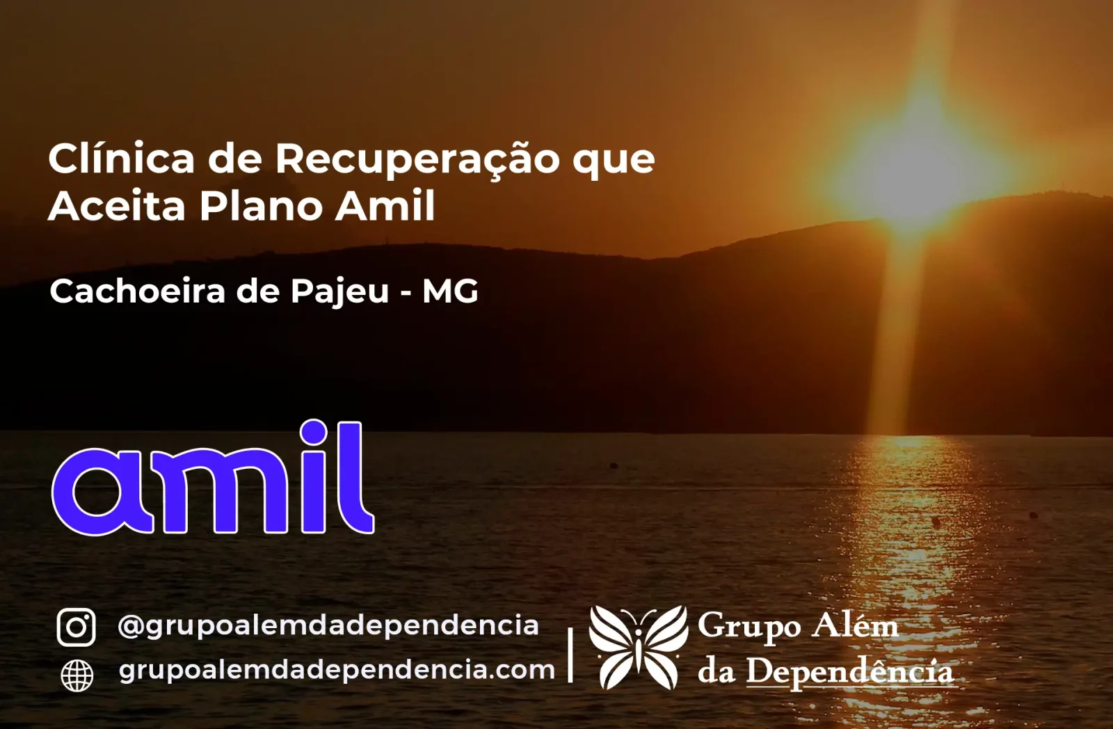 Clínica de Recuperação que Aceita Amil em Cachoeira de Pajeú - MG