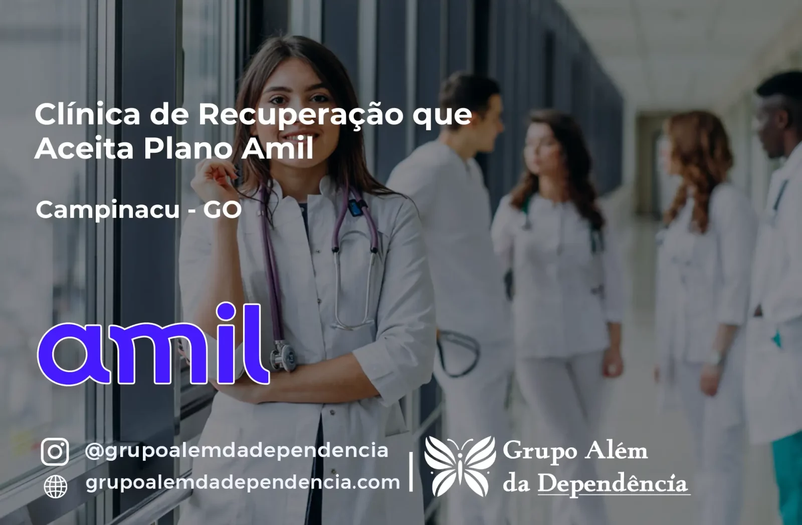 Clínica de Recuperação que Aceita Amil em Campinaçu - GO
