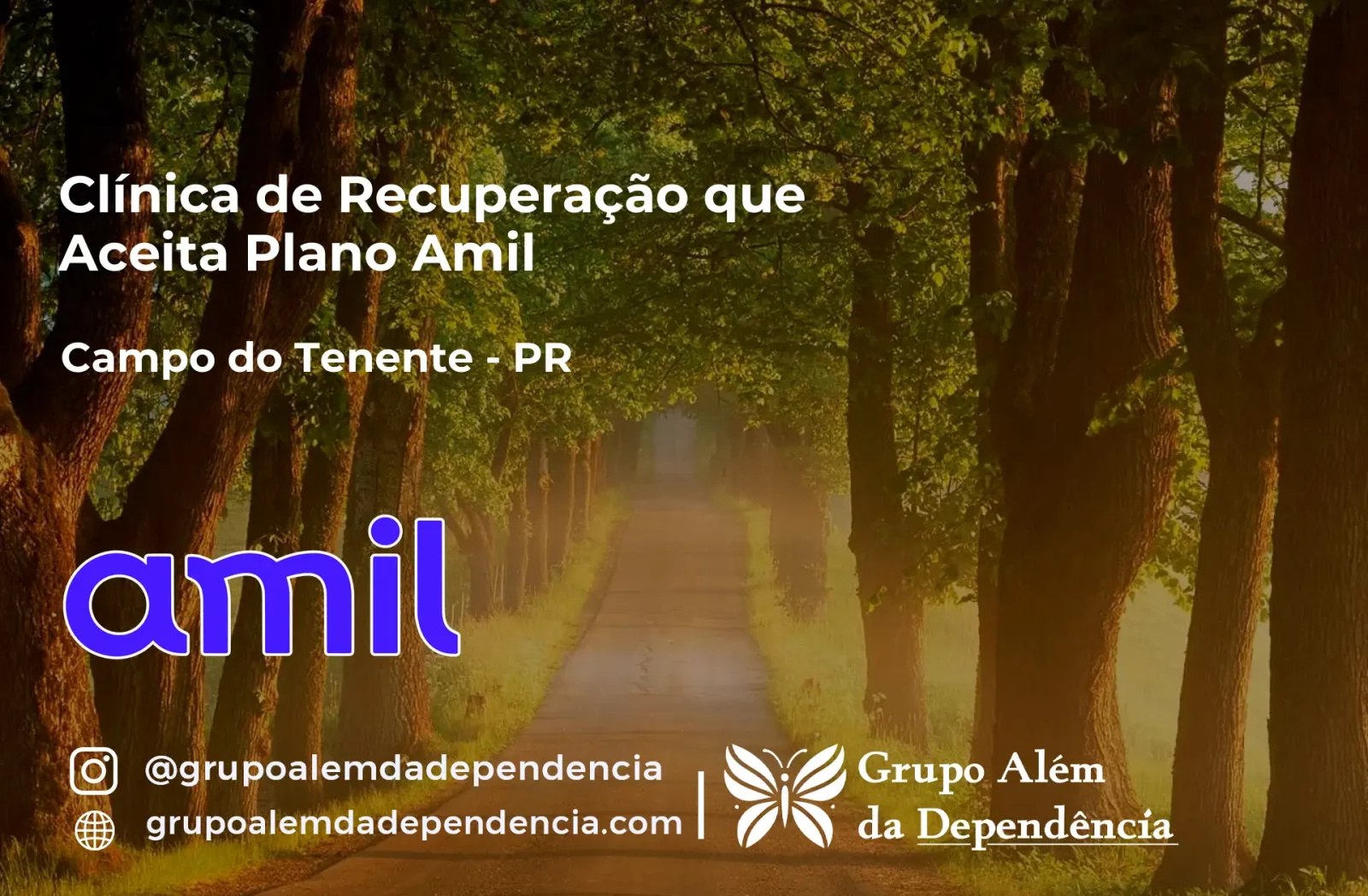 Clínica de Recuperação que Aceita Amil em Campo do Tenente - PR