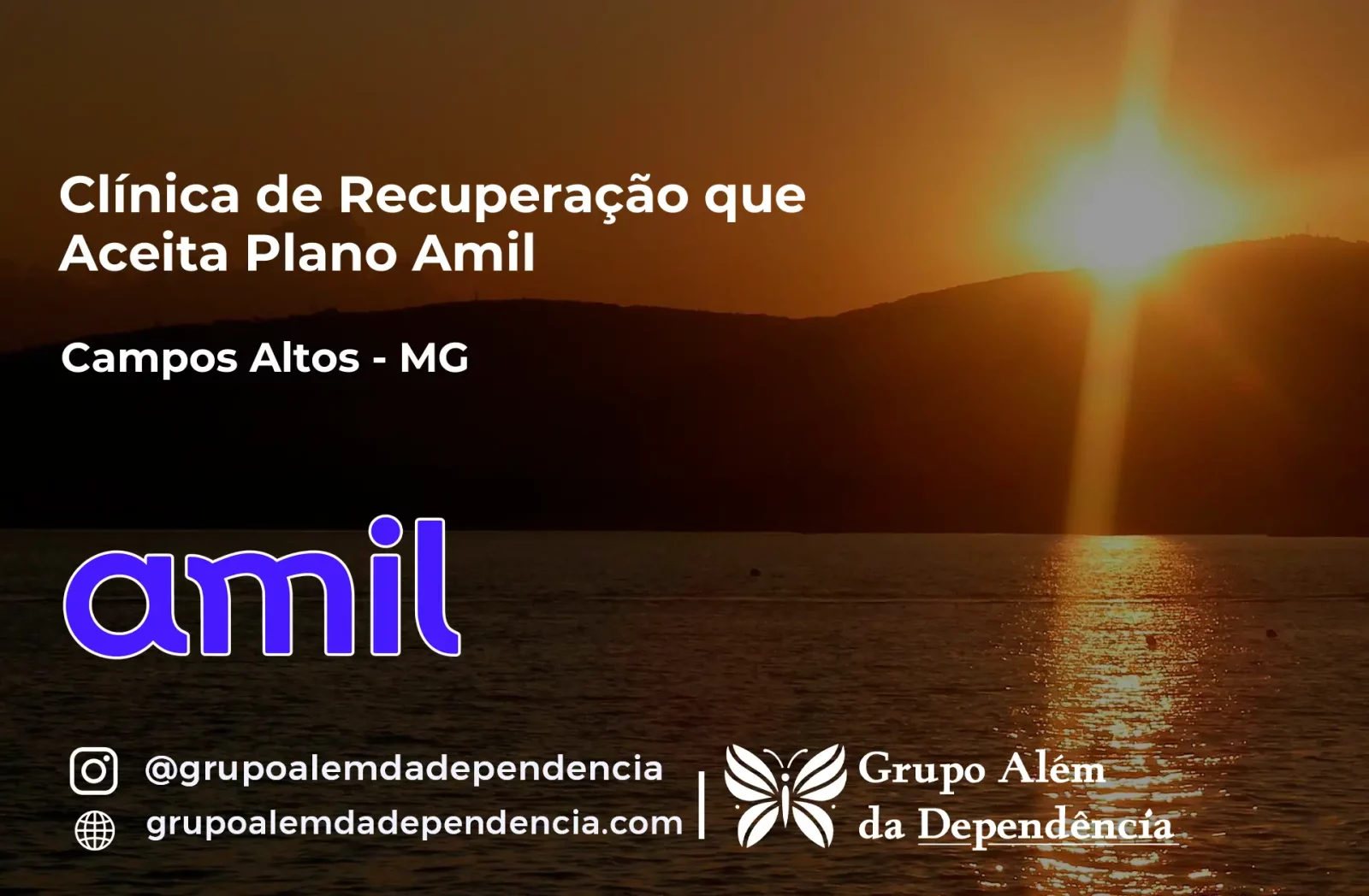 Clínica de Recuperação que Aceita Amil em Campos Altos - MG