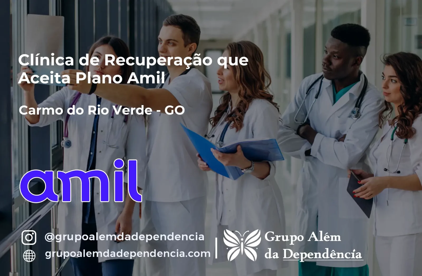 Clínica de Recuperação que Aceita Amil em Carmo do Rio Verde - GO