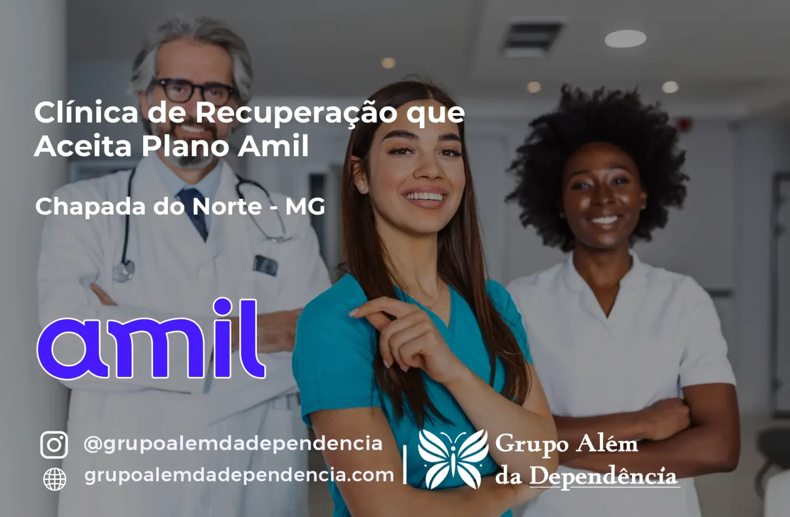 Clínica de Recuperação que Aceita Amil em Chapada do Norte - MG