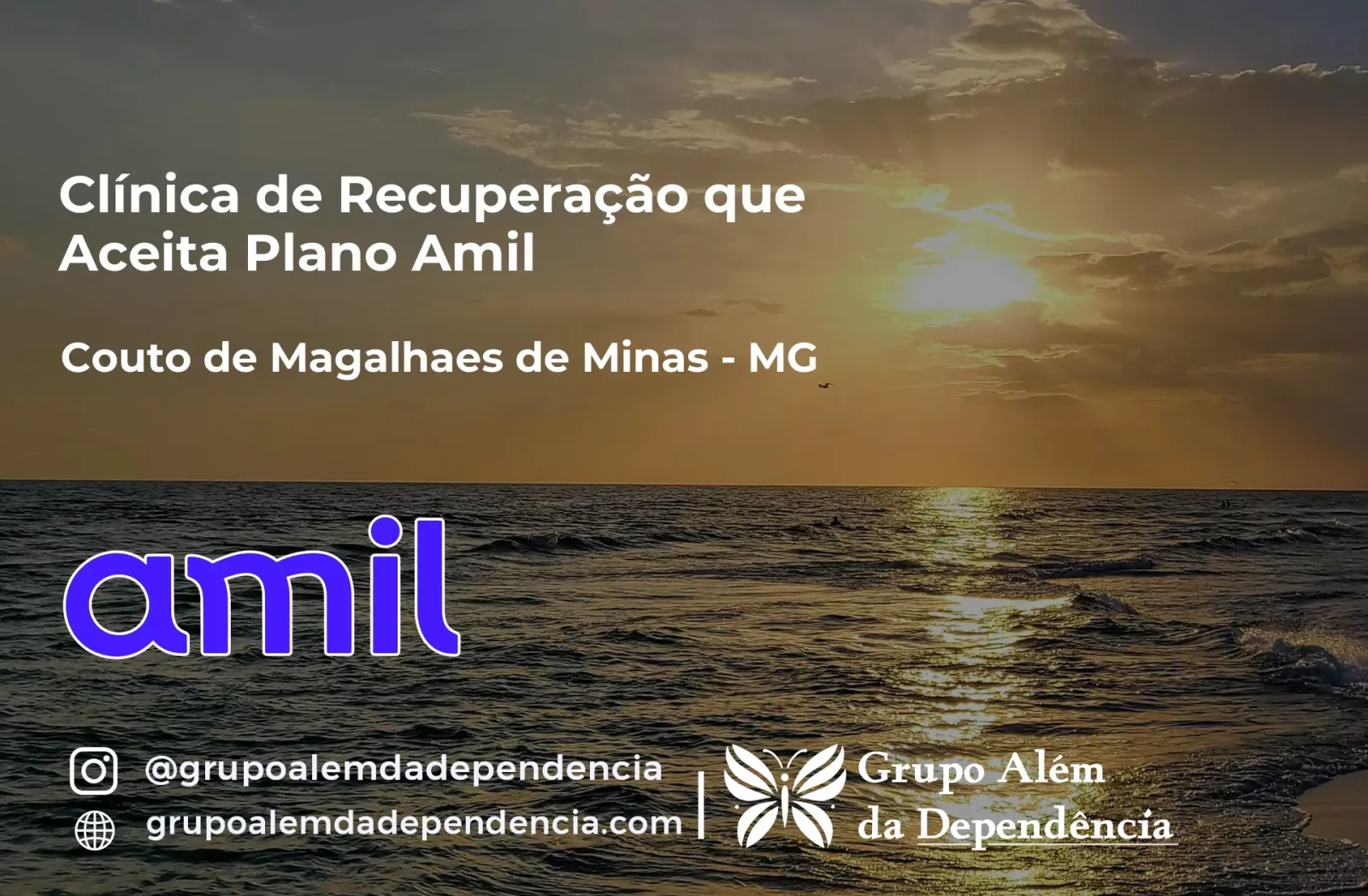 Clínica de Recuperação que Aceita Amil em Couto de Magalhães de Minas - MG