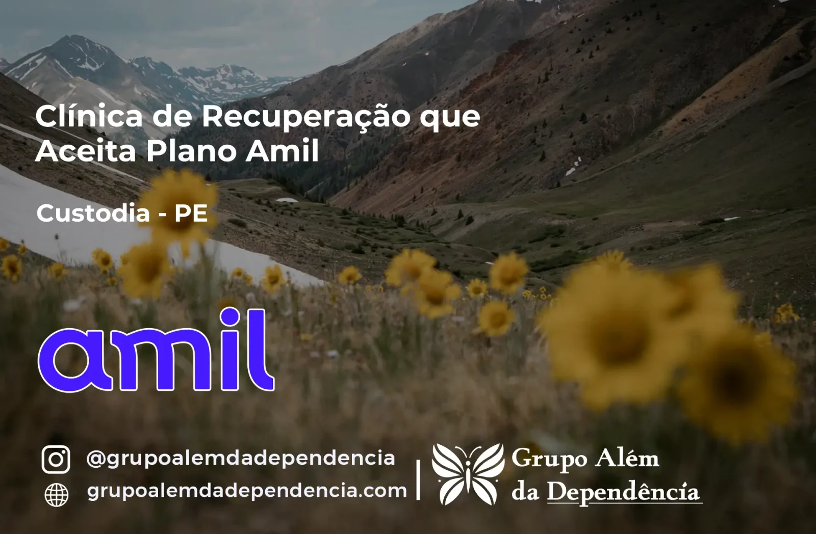 Clínica de Recuperação que Aceita Amil em Custódia - PE