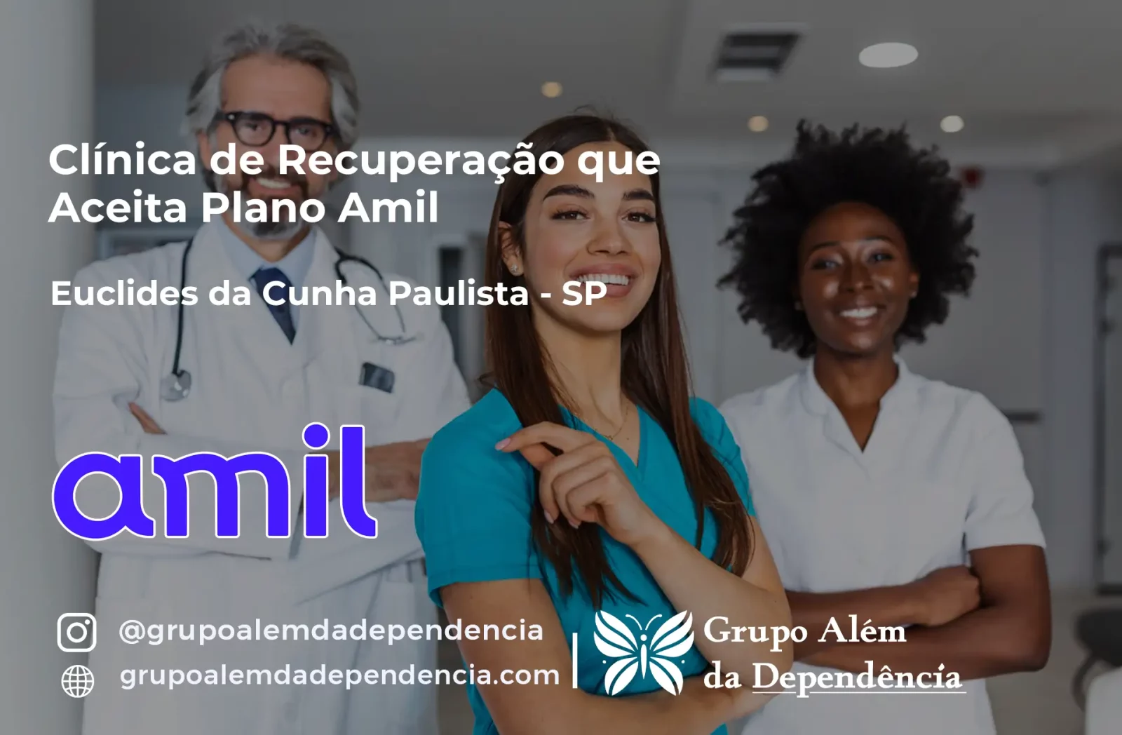 Clínica de Recuperação que Aceita Amil em Euclides da Cunha Paulista - SP