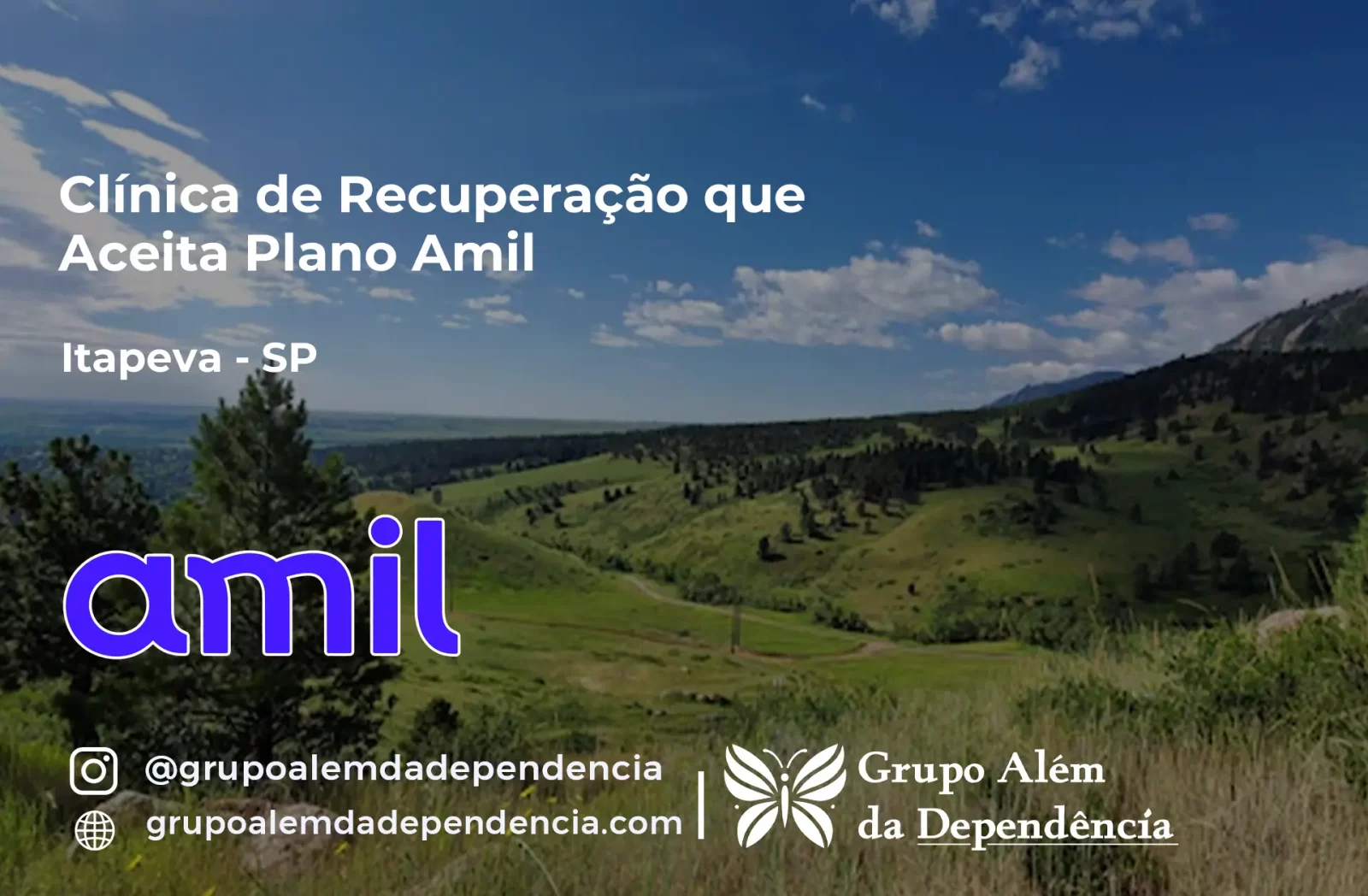 Clínica de Recuperação que Aceita Amil em Itapeva - SP