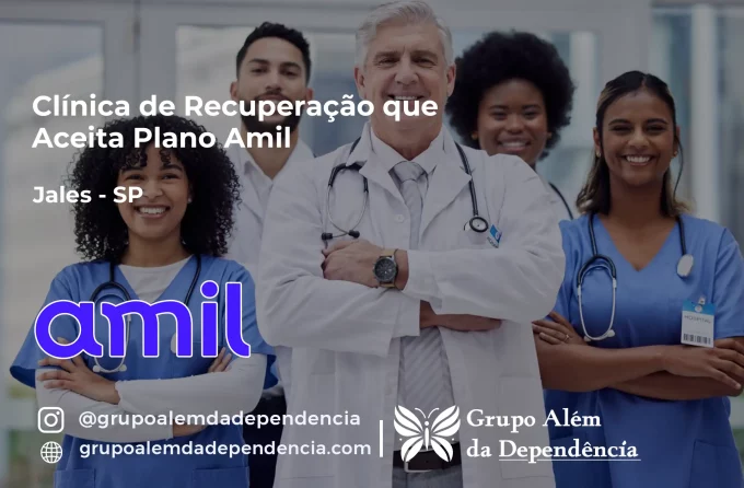 Clínica de Recuperação que Aceita Amil em Jales - SP