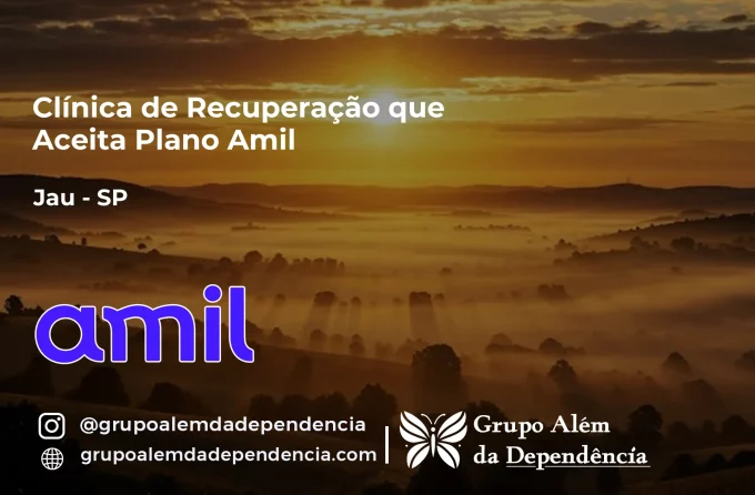 Clínica de Recuperação que Aceita Amil em Jaú - SP