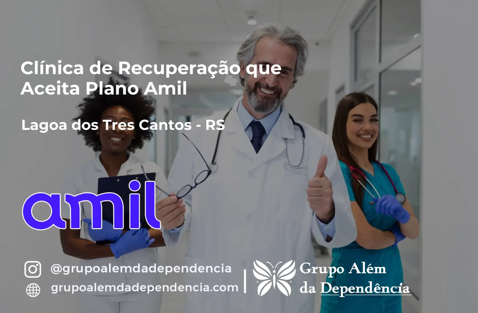 Clínica de Recuperação que Aceita Amil em Lagoa dos Três Cantos - RS