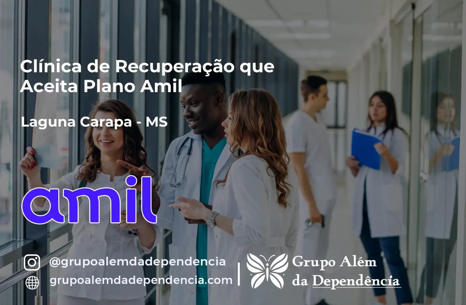 Clínica de Recuperação que Aceita Amil em Laguna Carapã - MS