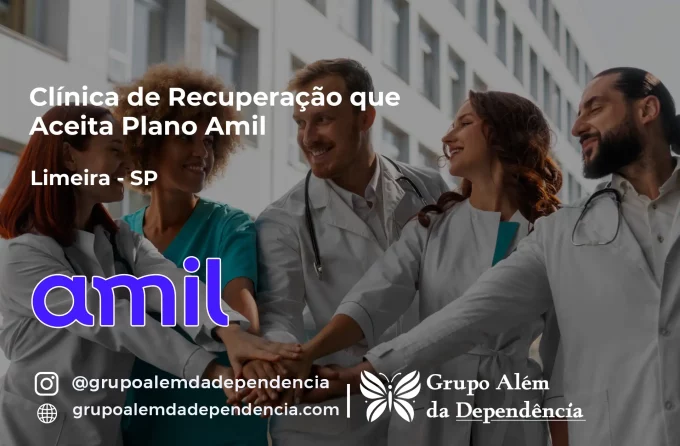 Clínica de Recuperação que Aceita Amil em Limeira - SP
