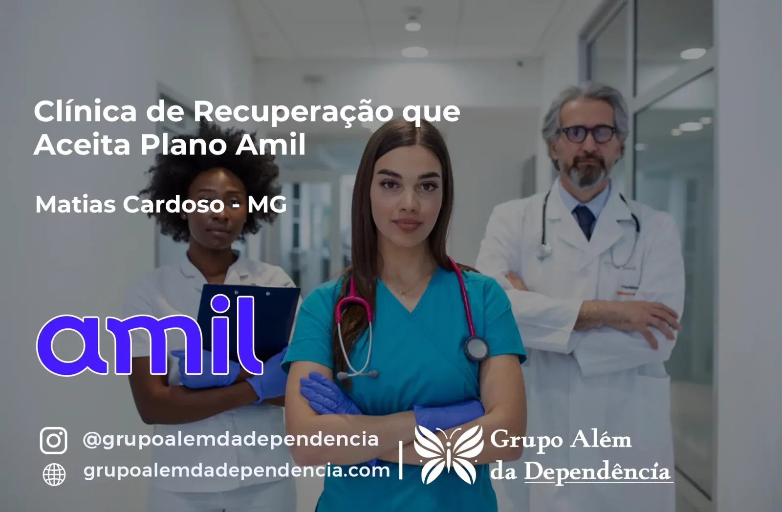 Clínica de Recuperação que Aceita Amil em Matias Cardoso - MG