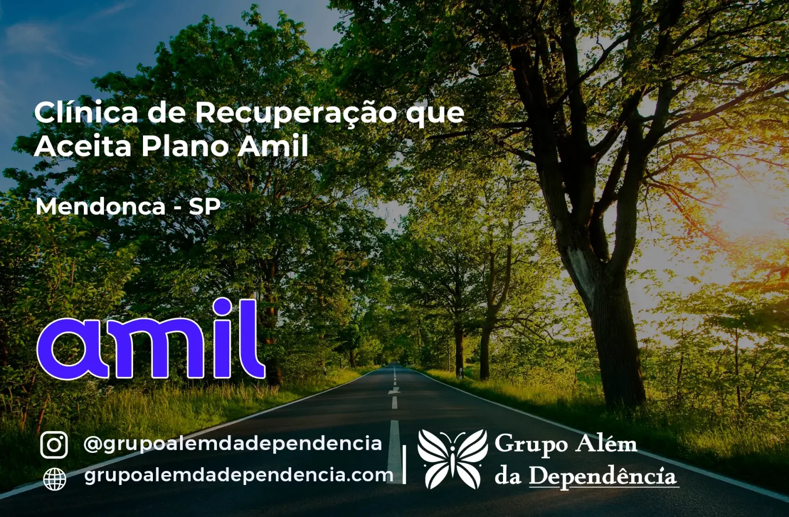 Clínica de Recuperação que Aceita Amil em Mendonça - SP