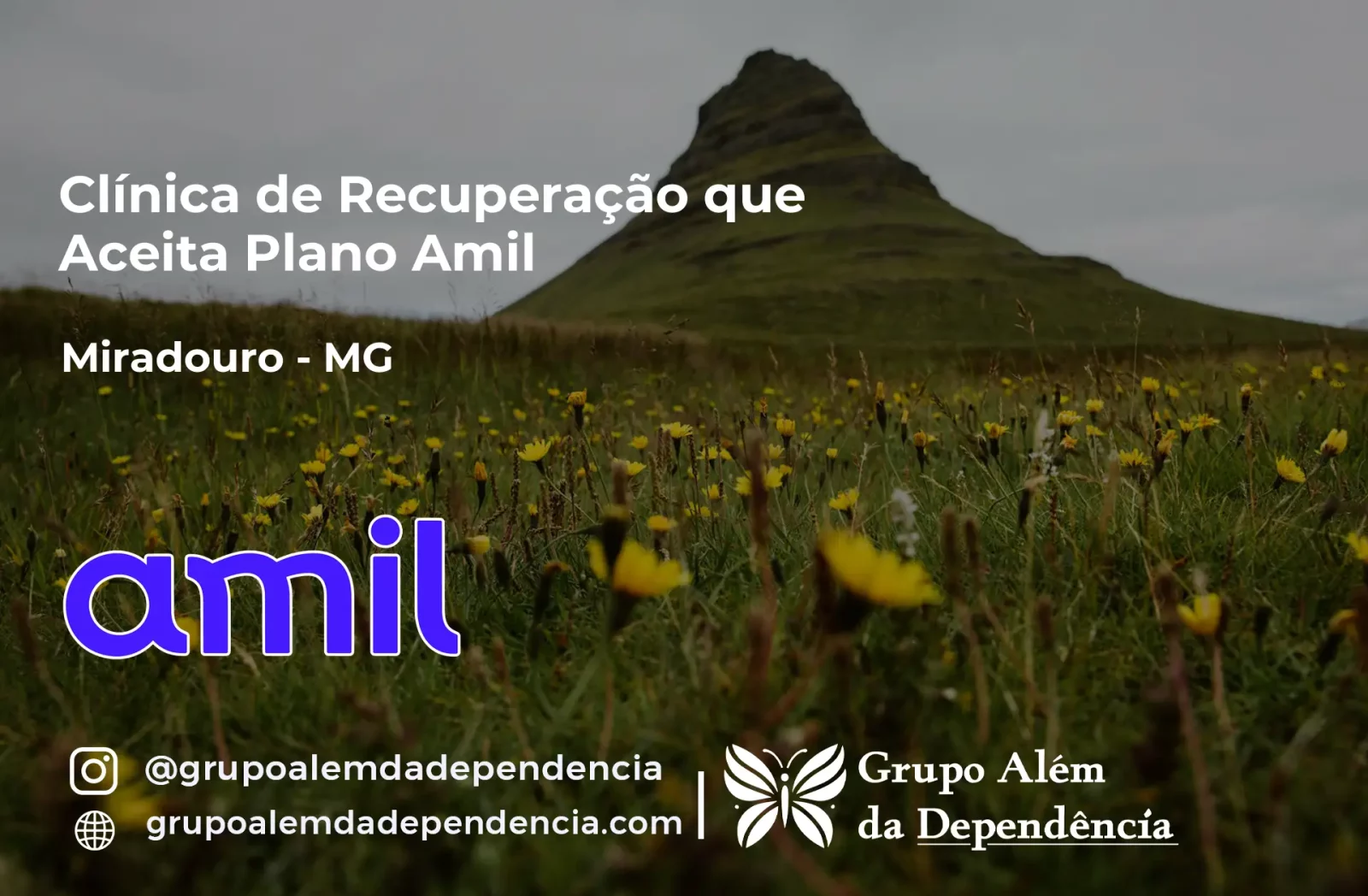 Clínica de Recuperação que Aceita Amil em Miradouro - MG
