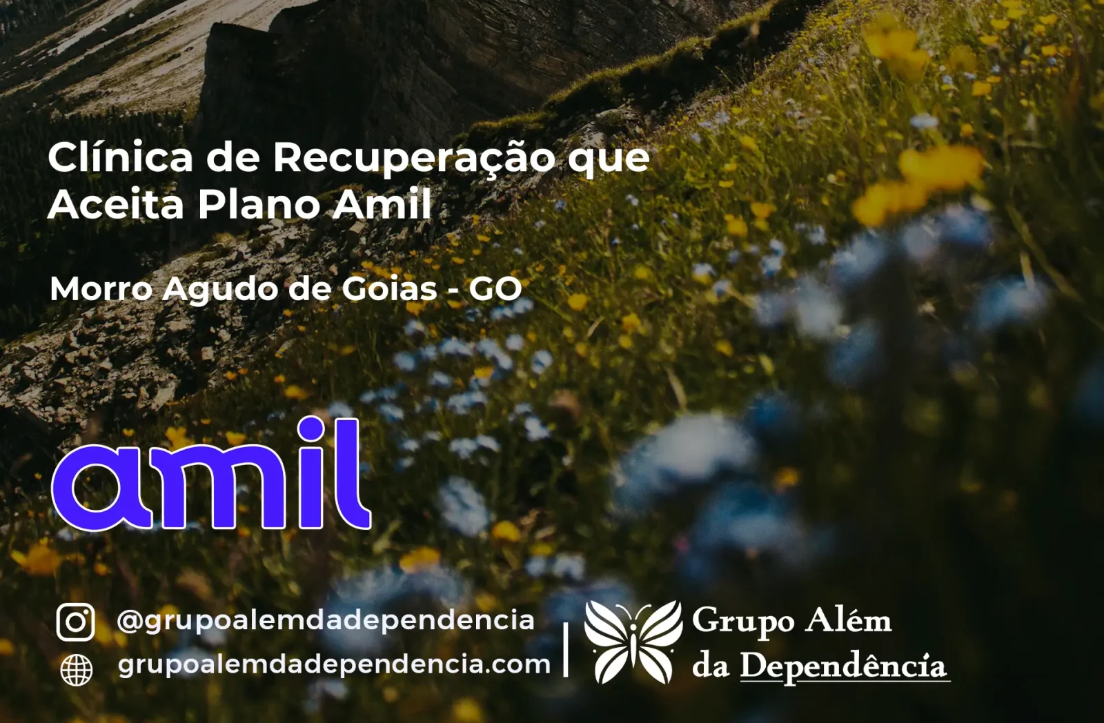 Clínica de Recuperação que Aceita Amil em Morro Agudo de Goiás - GO