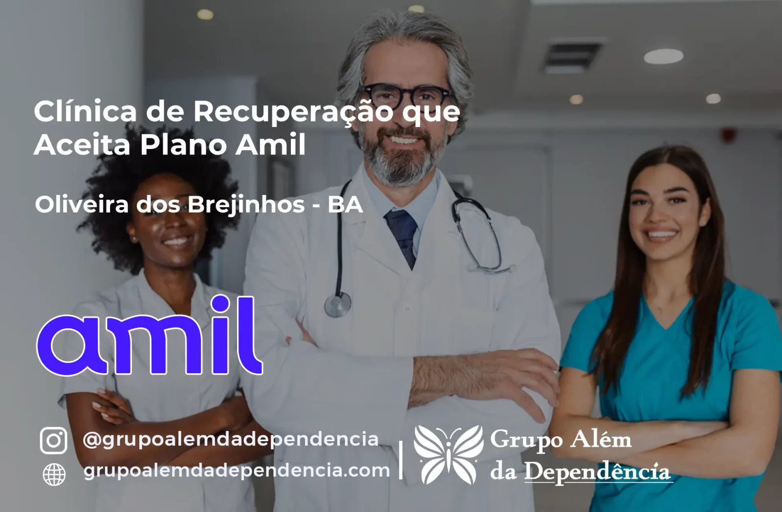 Clínica de Recuperação que Aceita Amil em Oliveira dos Brejinhos - BA