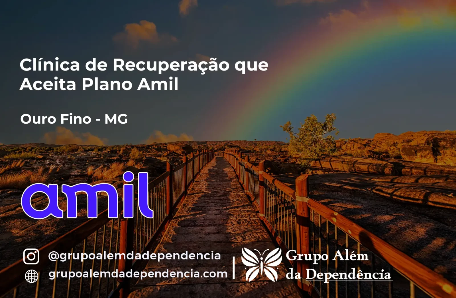 Clínica de Recuperação que Aceita Amil em Ouro Fino - MG