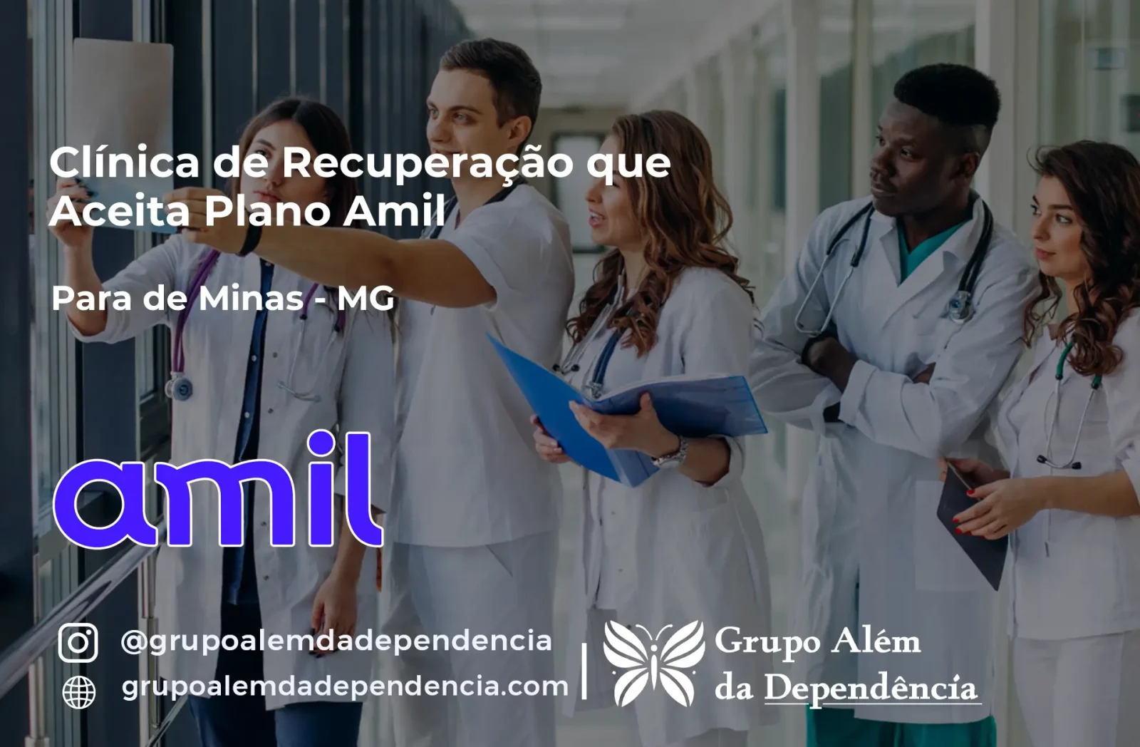 Clínica de Recuperação que Aceita Amil em Pará de Minas - MG