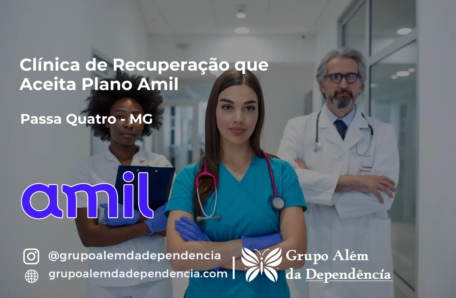 Clínica de Recuperação que Aceita Amil em Passa Quatro - MG